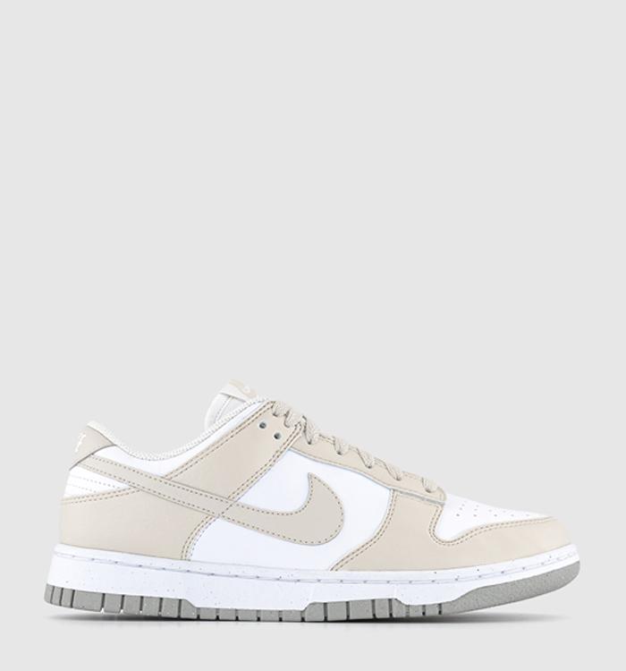 Nike Dunk Low Trainers White Light Orewood Brown