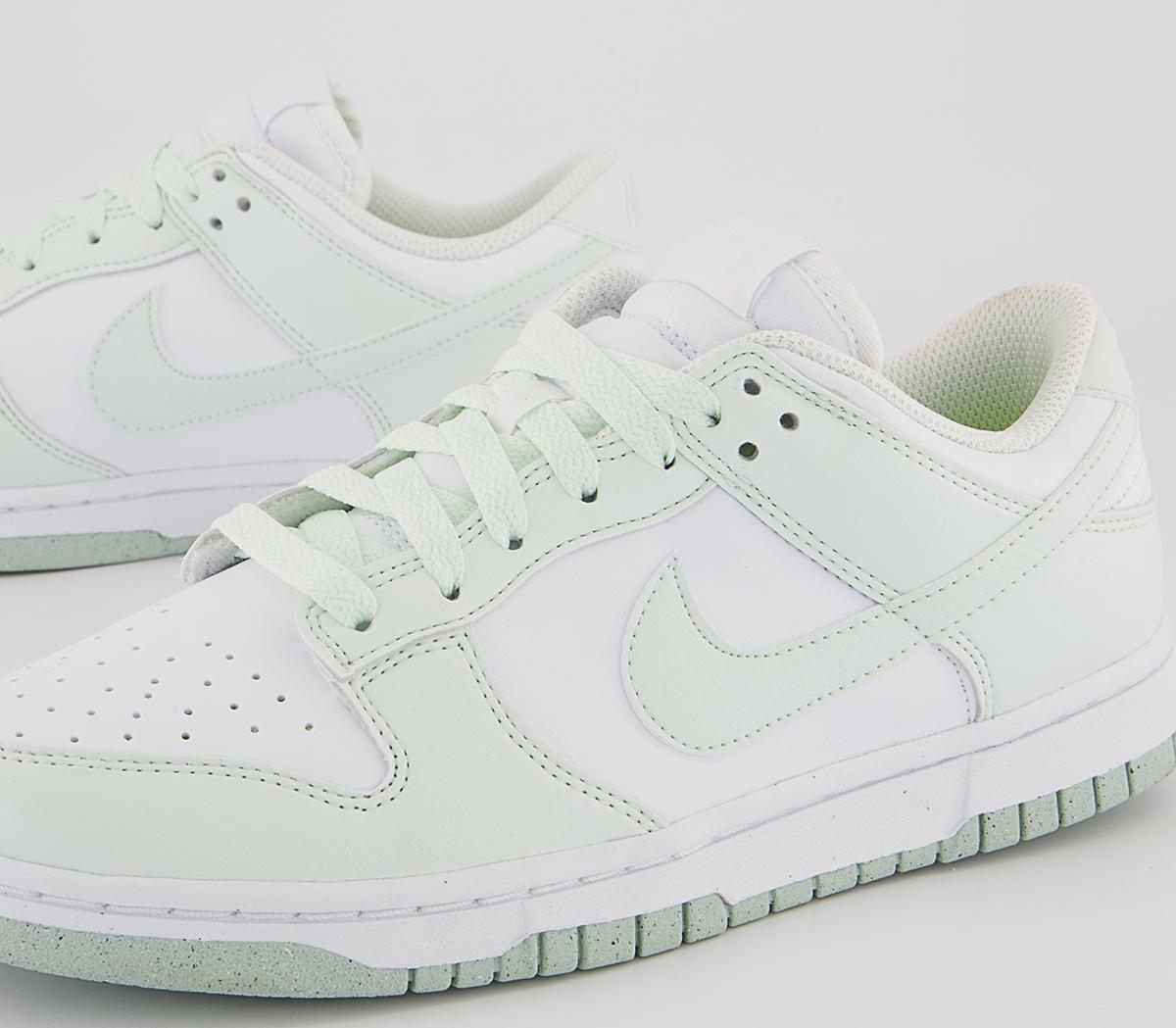 nike dunk low barely green women's