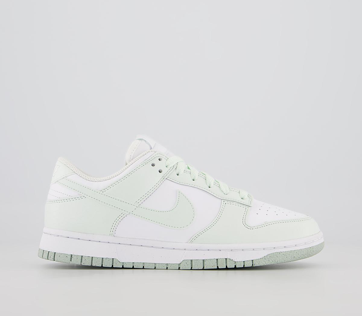 Nike Dunk Low Trainers White Barely Green Nike Dunk