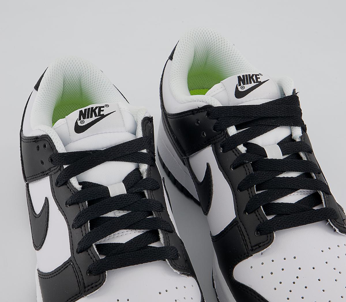NikeDunk Low TrainersWhite Black Next Nature