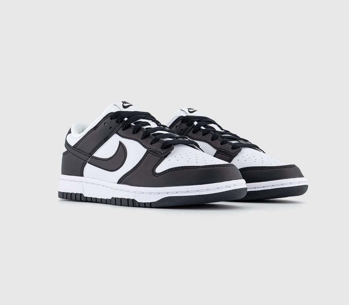 NikeDunk Low TrainersWhite Black Next Nature