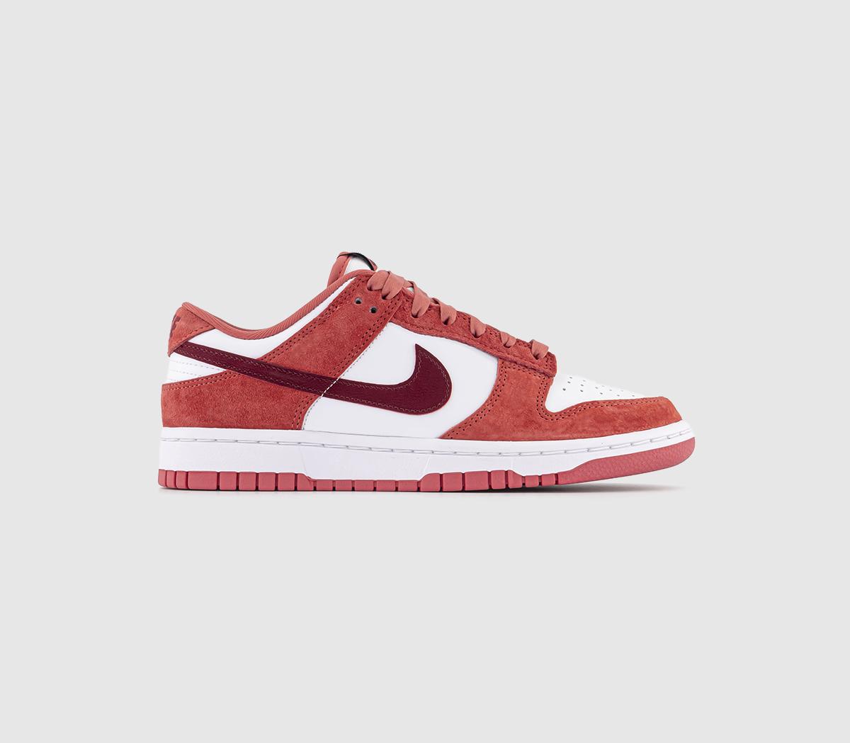 NikeDunk Low TrainersWhite Team Red Dragon Red