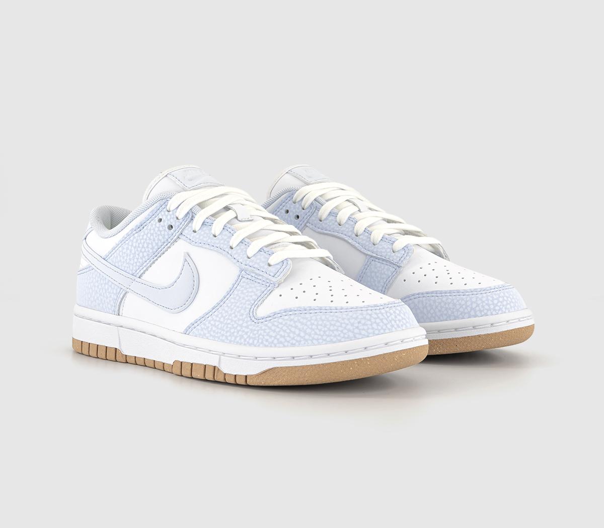 Nike Dunk Low Trainers Nike Dunk Low Trainers White Football Grey Gum Light Brown