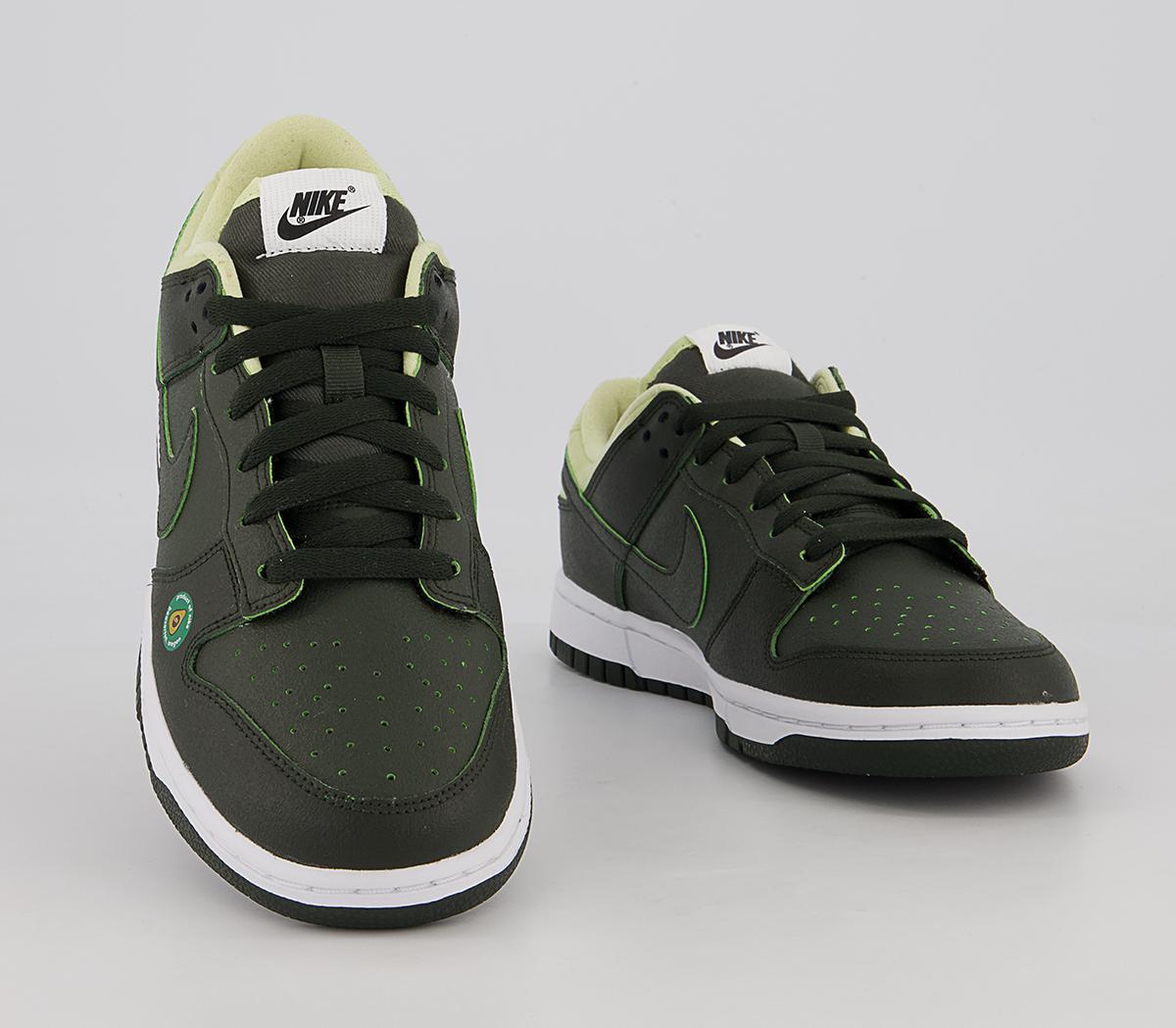 Nike Dunk Low Trainers Nike Dunk Low Trainers Sequoia Sequoia Zinnia Eucalyptus Fog