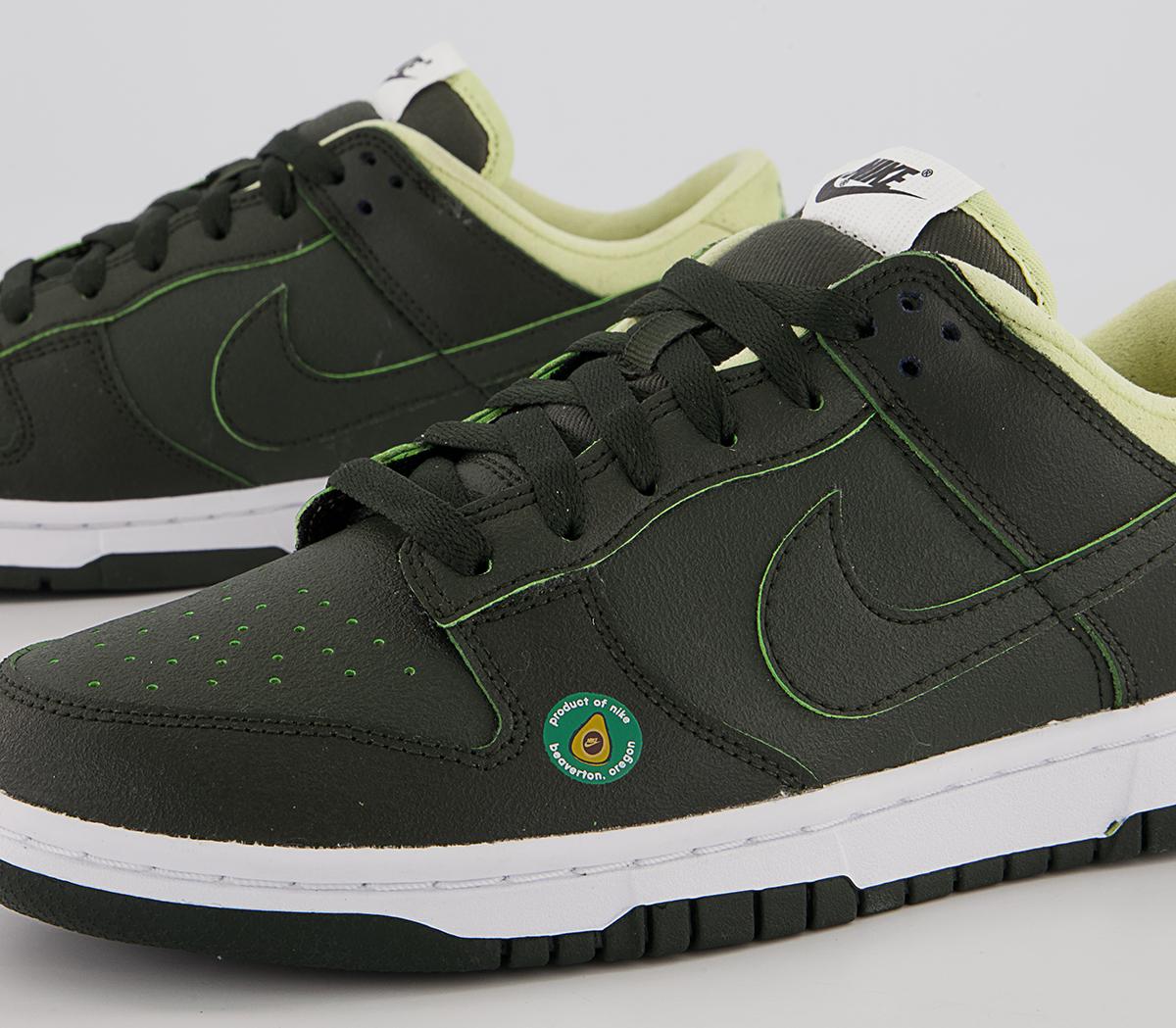 Nike Dunk Low Trainers Nike Dunk Low Trainers Sequoia Sequoia Zinnia Eucalyptus Fog