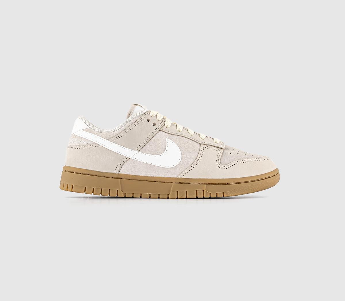 Nike Dunk Low Trainers Light Orewood Brown Sail Gum Light Brown
