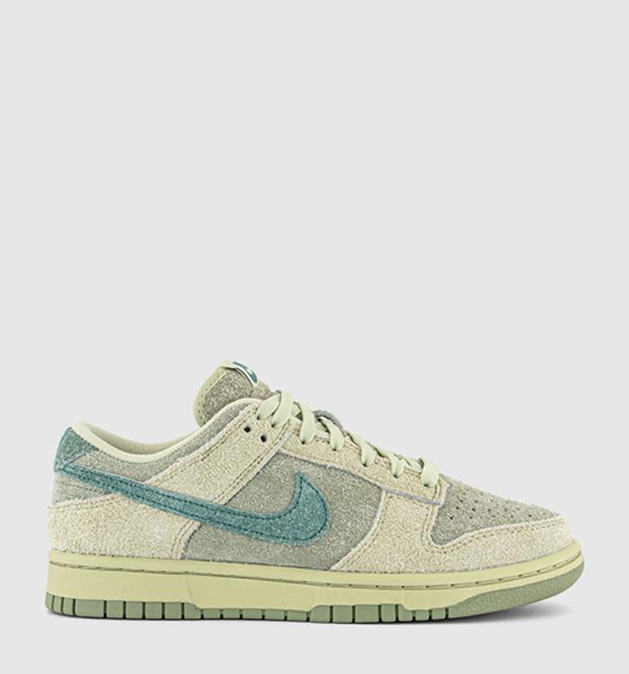 Nike Dunk Low Trainers Harris Tweed Black White - Women's