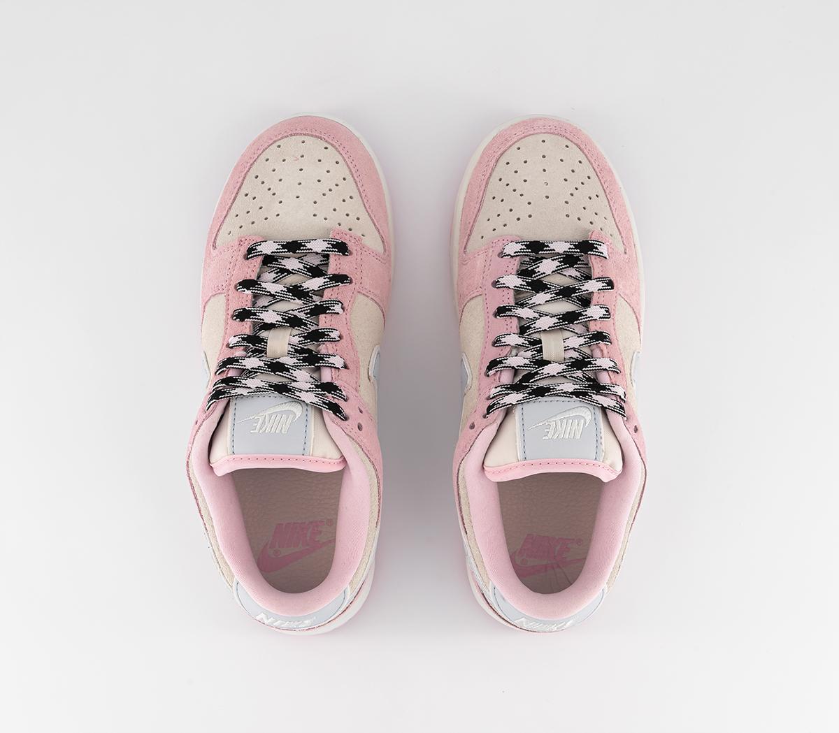 NikeDunk Low TrainersPink Foam Pure Platinum Phantom Summit White