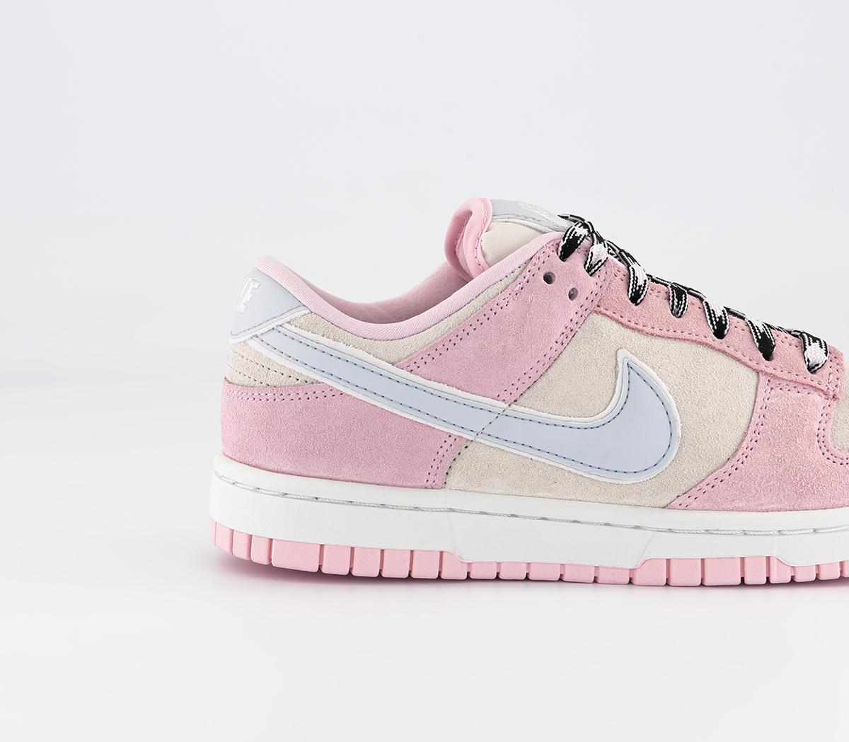 NikeDunk Low TrainersPink Foam Pure Platinum Phantom Summit White