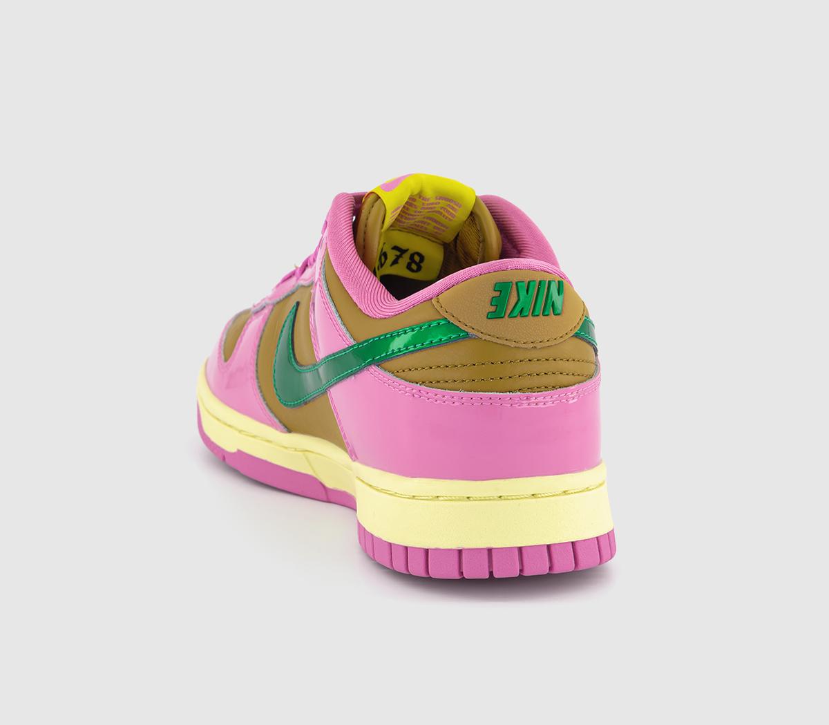NikeDunk Low TrainersPlayful Pink Multi Color Bronzine