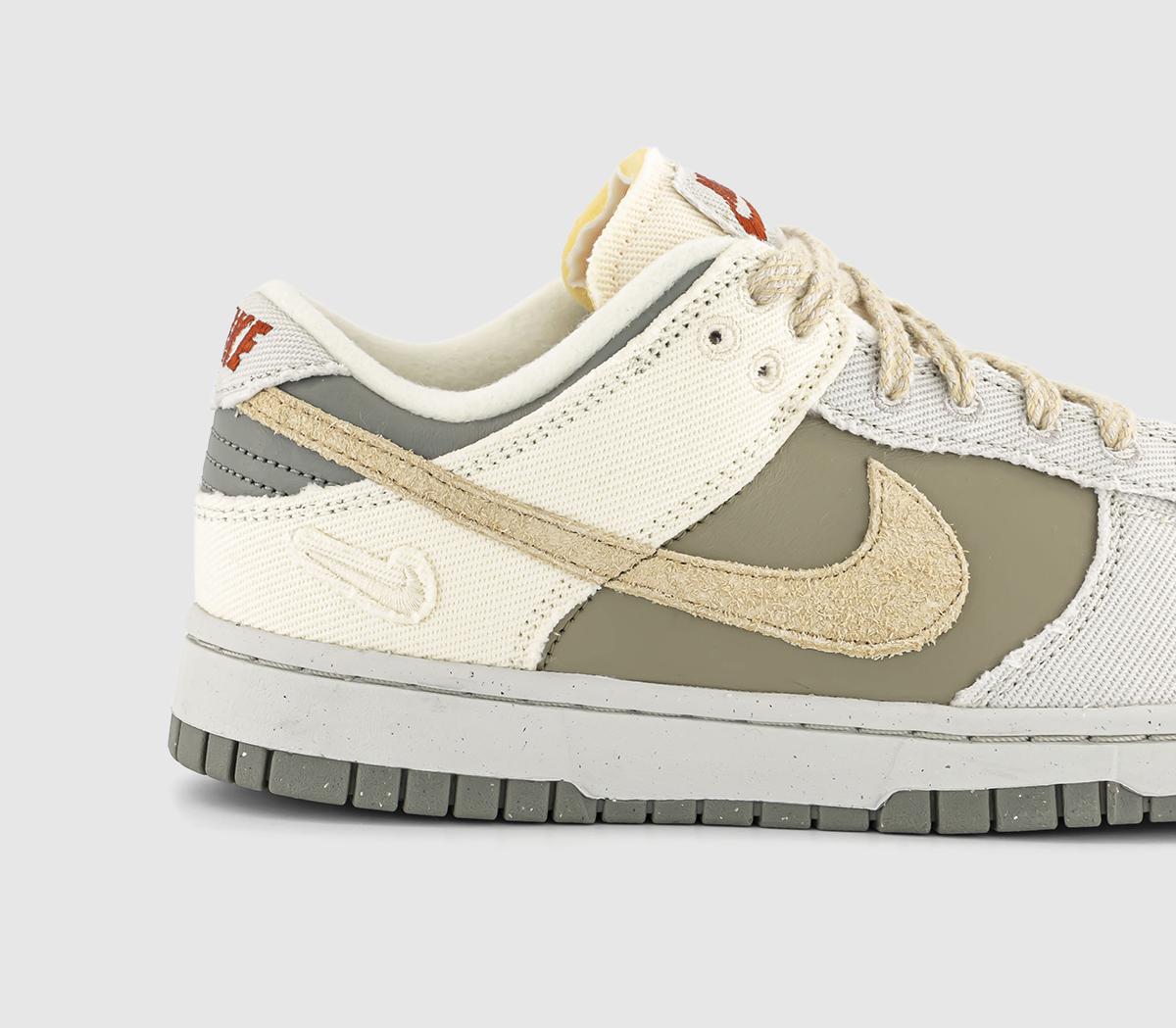 ナイキ　Nike SB Dunk Low coconut milk A Nike Dunk Low Trainers Coconut Milk Sesame Alabaster Light Bone