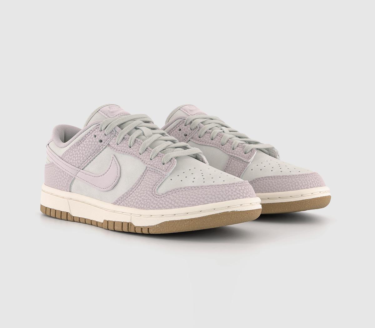 NikeDunk Low Trainers NikeDunk Low TrainersLight Bone Platinum Violet