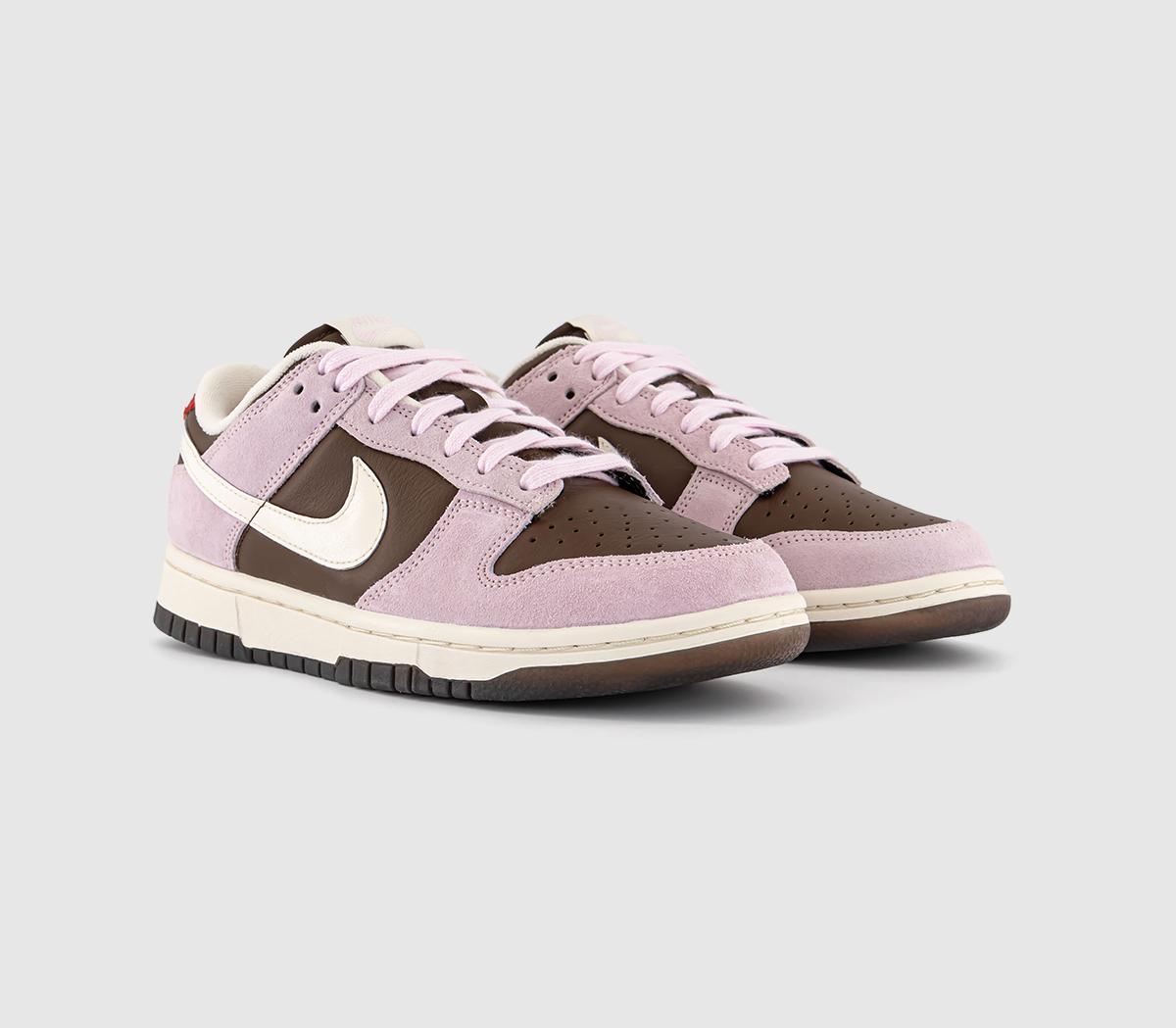 NikeDunk Low TrainersCacao Wow Pale Ivorypink Foam