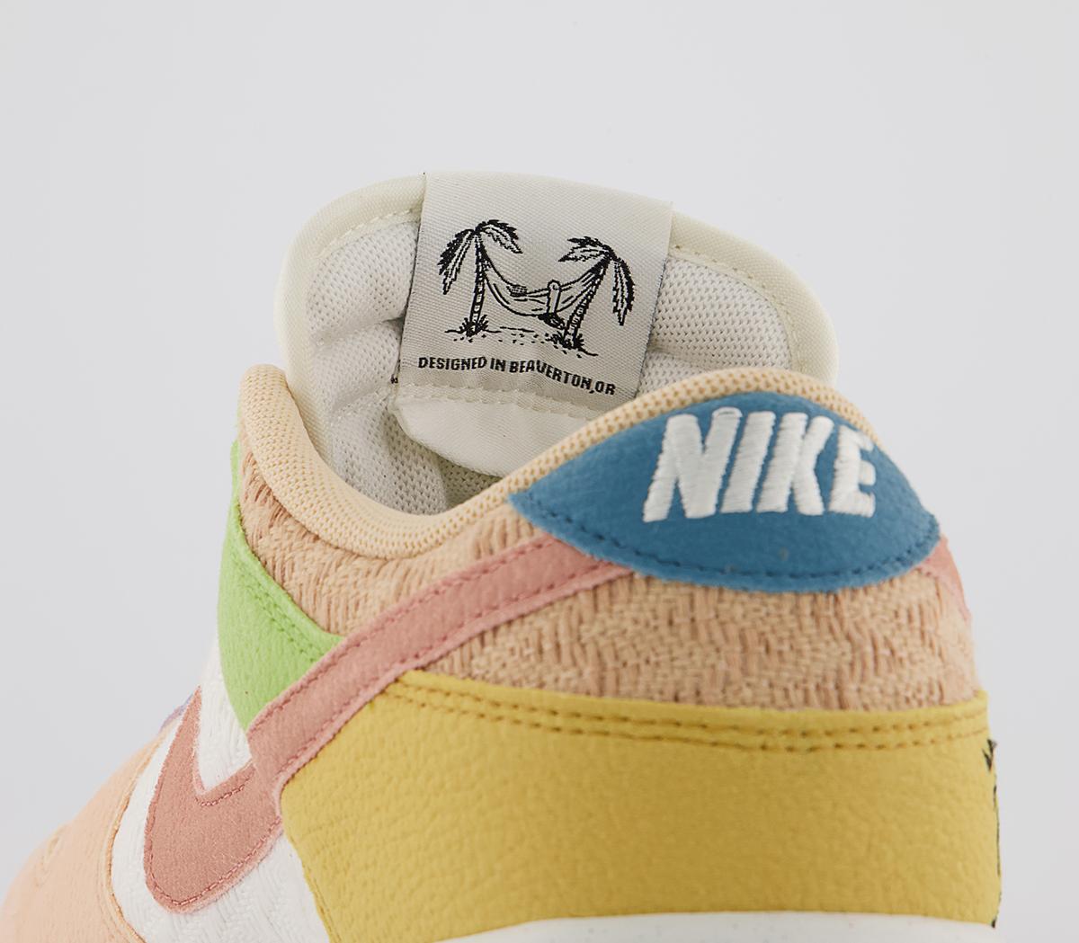 Nike Dunk Low Sail Sanded Gold Madder Root - Nike Dunk