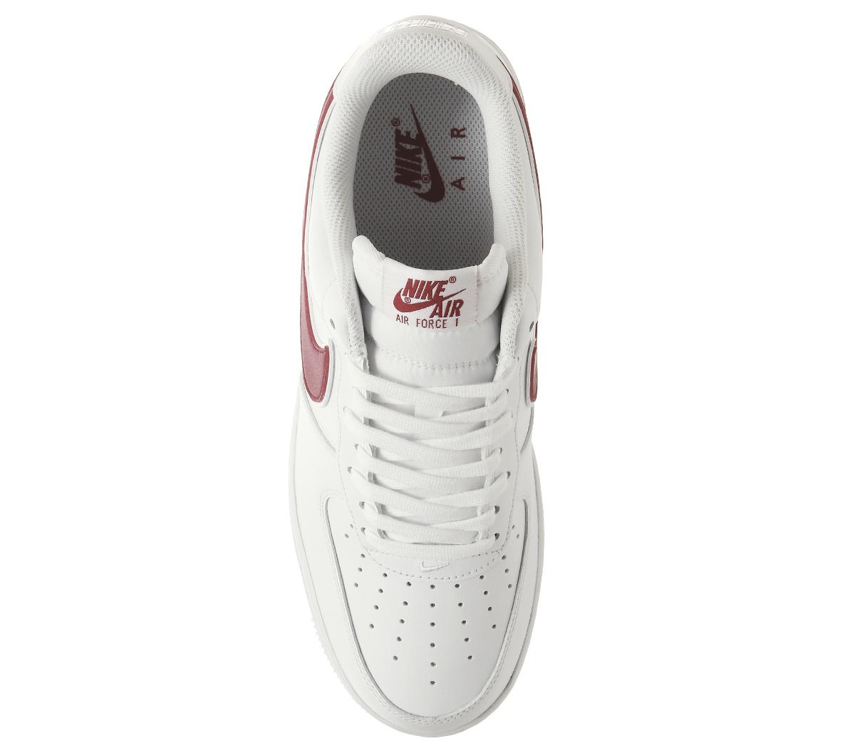 NikeNike Air  Force One TrainersWhite Gym Red