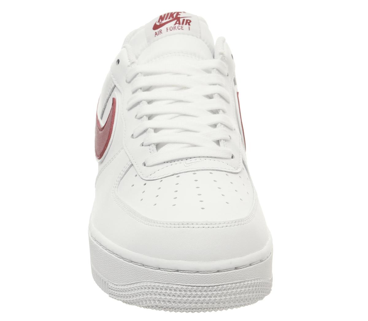 NikeNike Air  Force One TrainersWhite Gym Red