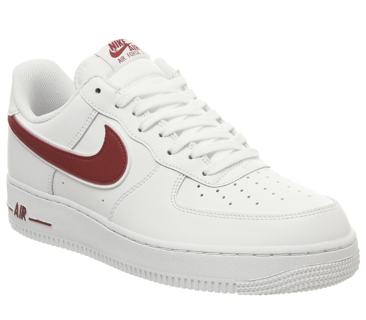 NikeNike Air  Force One TrainersWhite Gym Red