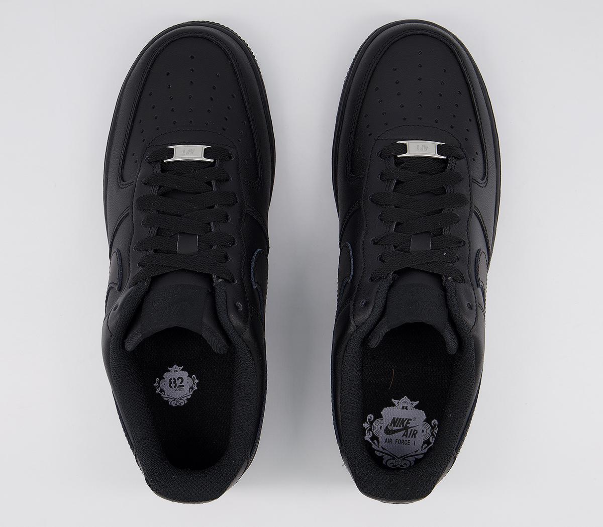 NikeAir Force 1 Trainers NikeAir Force 1 TrainersBlack