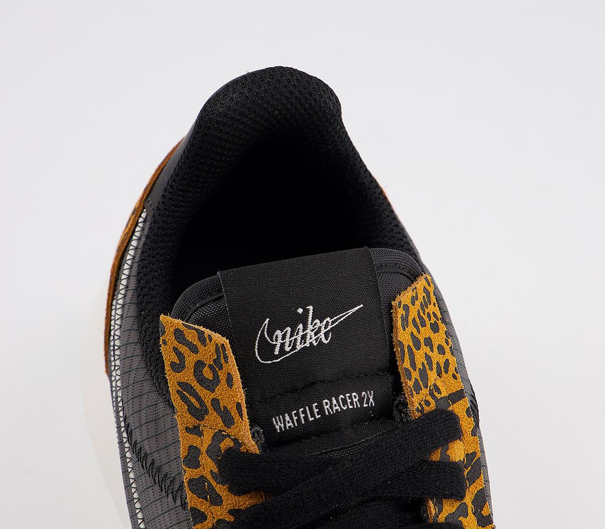 nike waffle racer 2x black sail chutney