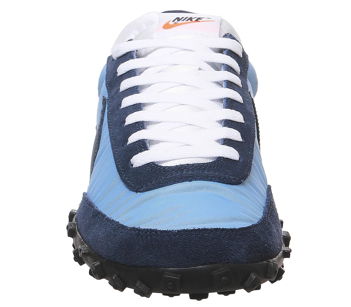 nike waffle racer navy blue