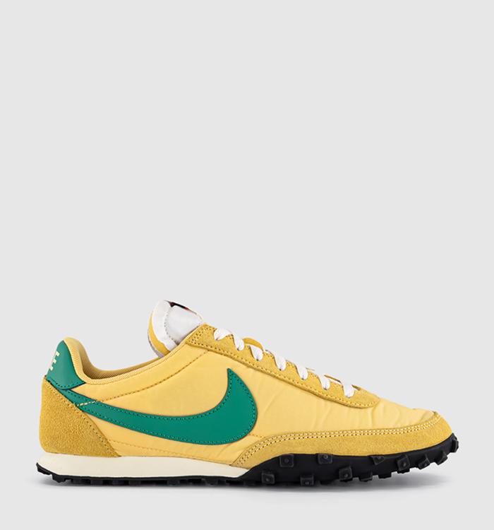 Nike Waffle Racer Trainers Topaz Gold Light Crimson Turf Orange