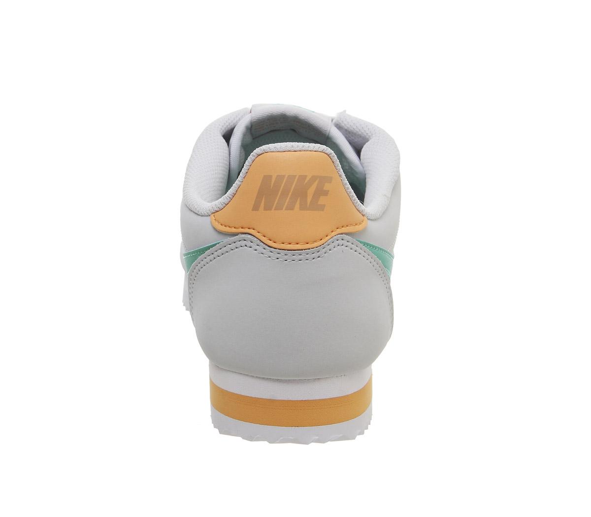 NikeClassic Cortez OgPure Platinum Hyper Jade Fuel Orange F