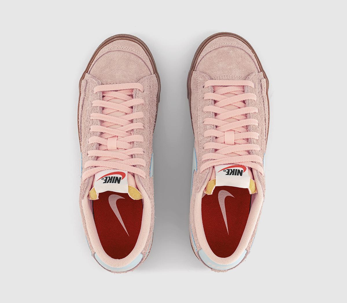 NikeBlazer Low Vintage Trainers NikeBlazer Low Vintage TrainersCrimson Tint Glacier Blue