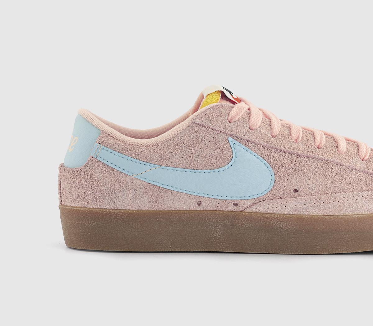 NikeBlazer Low Vintage Trainers NikeBlazer Low Vintage TrainersCrimson Tint Glacier Blue