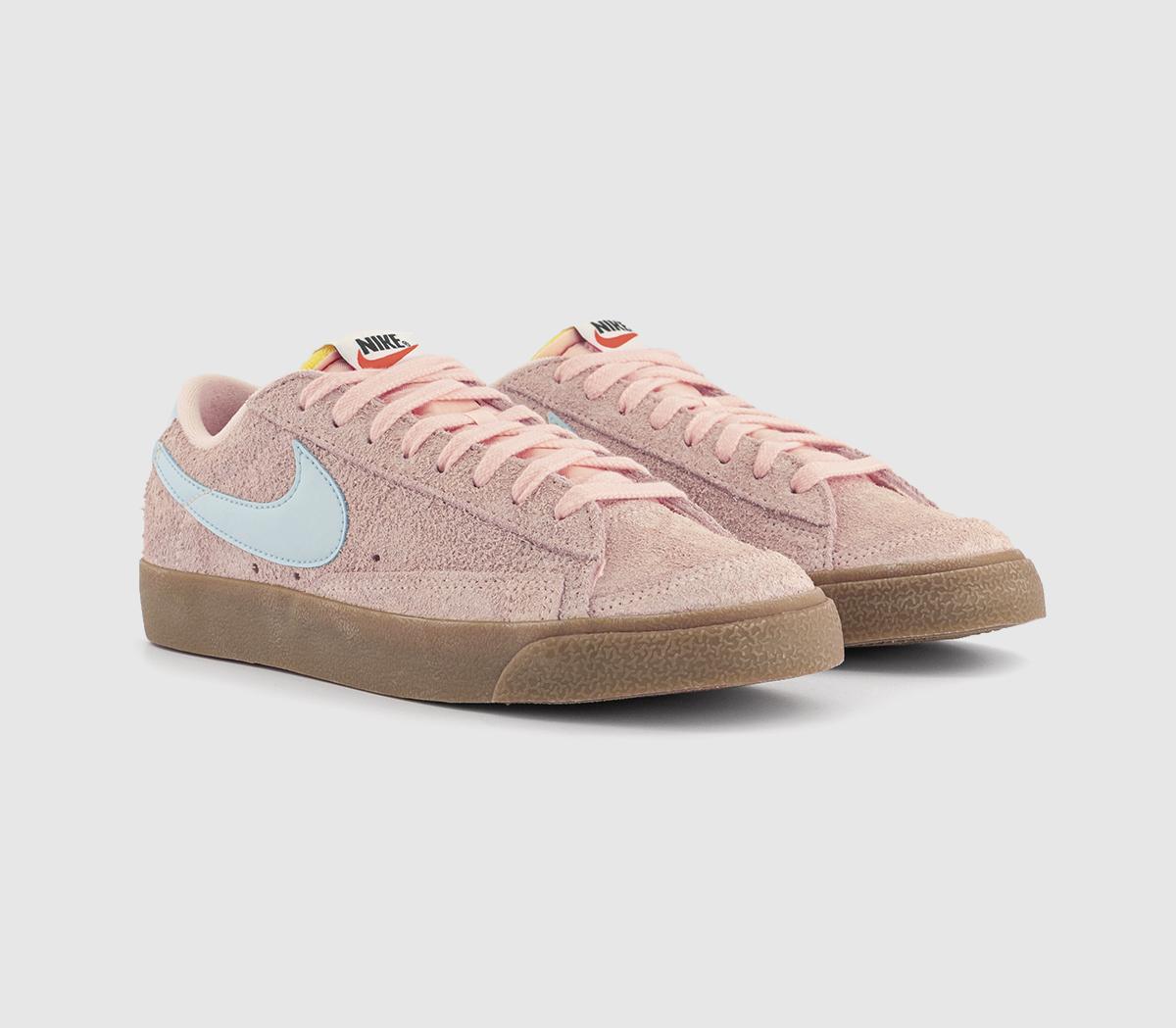 NikeBlazer Low Vintage Trainers NikeBlazer Low Vintage TrainersCrimson Tint Glacier Blue