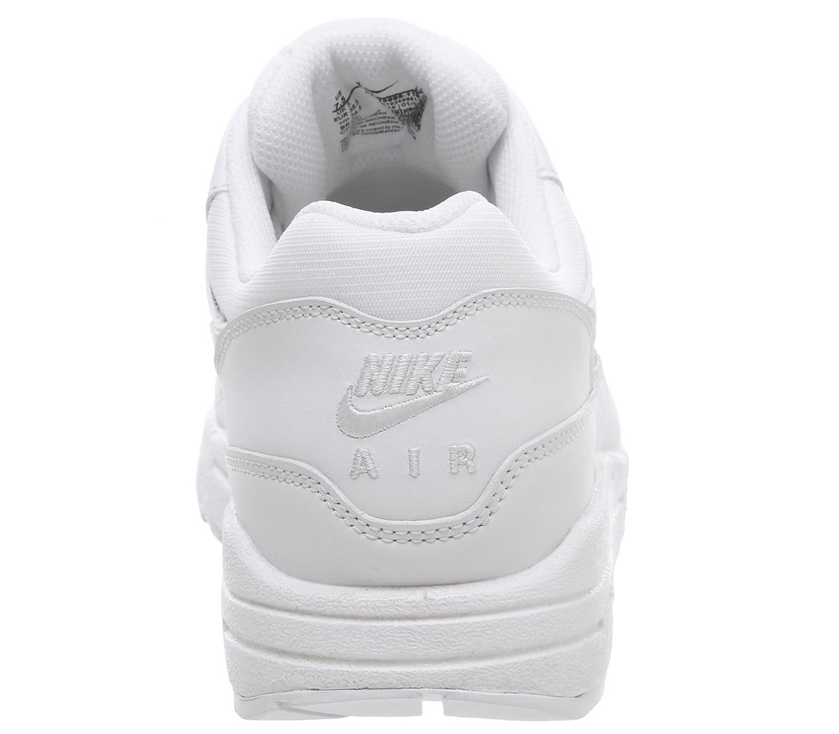 NikeAir Max 1White White White F