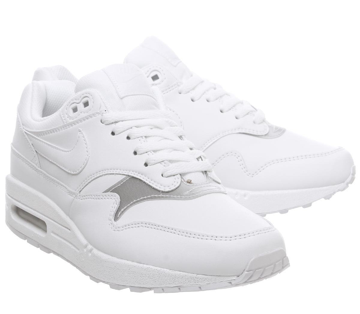 NikeAir Max 1White White White F