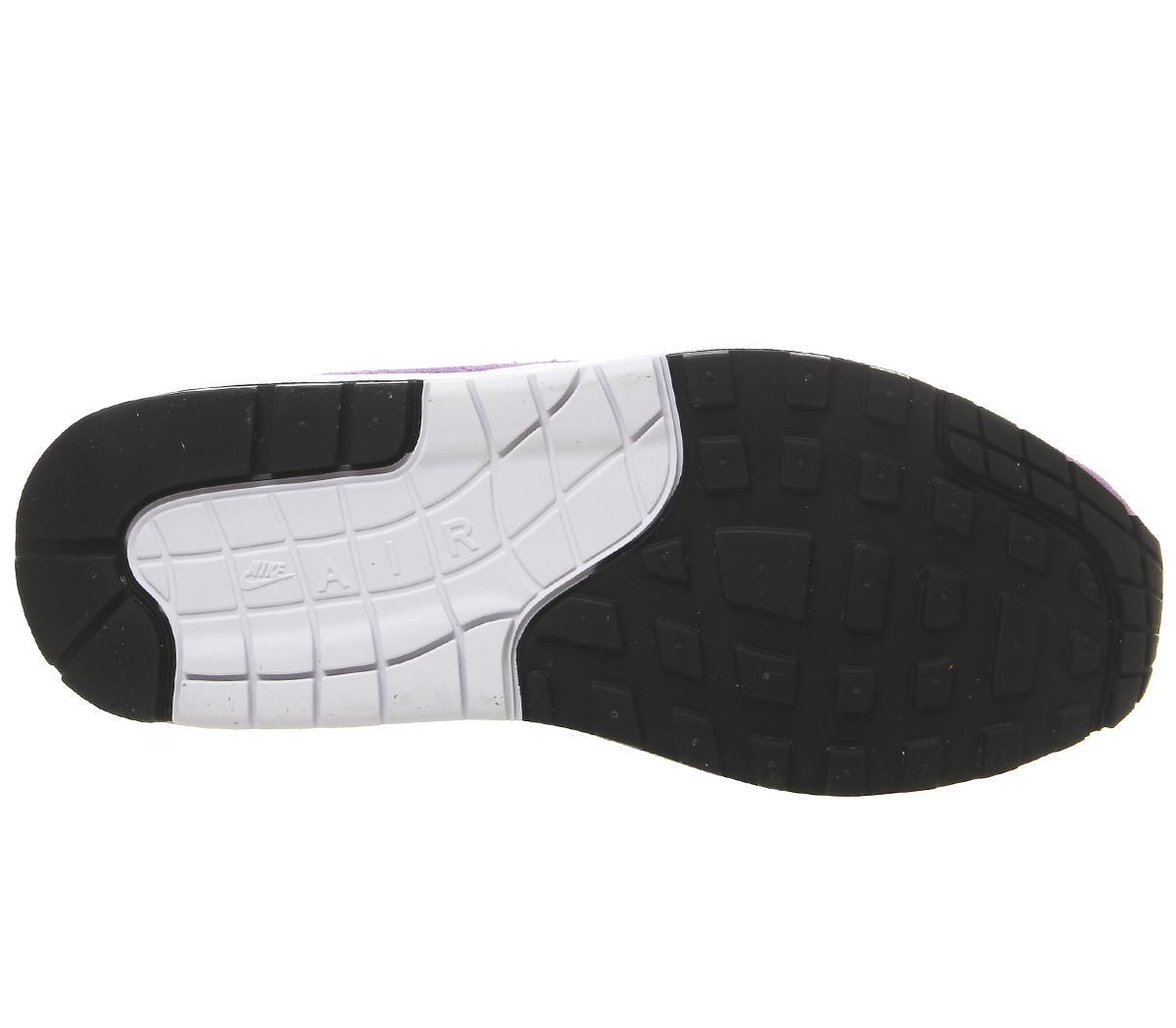 NikeAir Max 1Summit White Atomic Violet Black