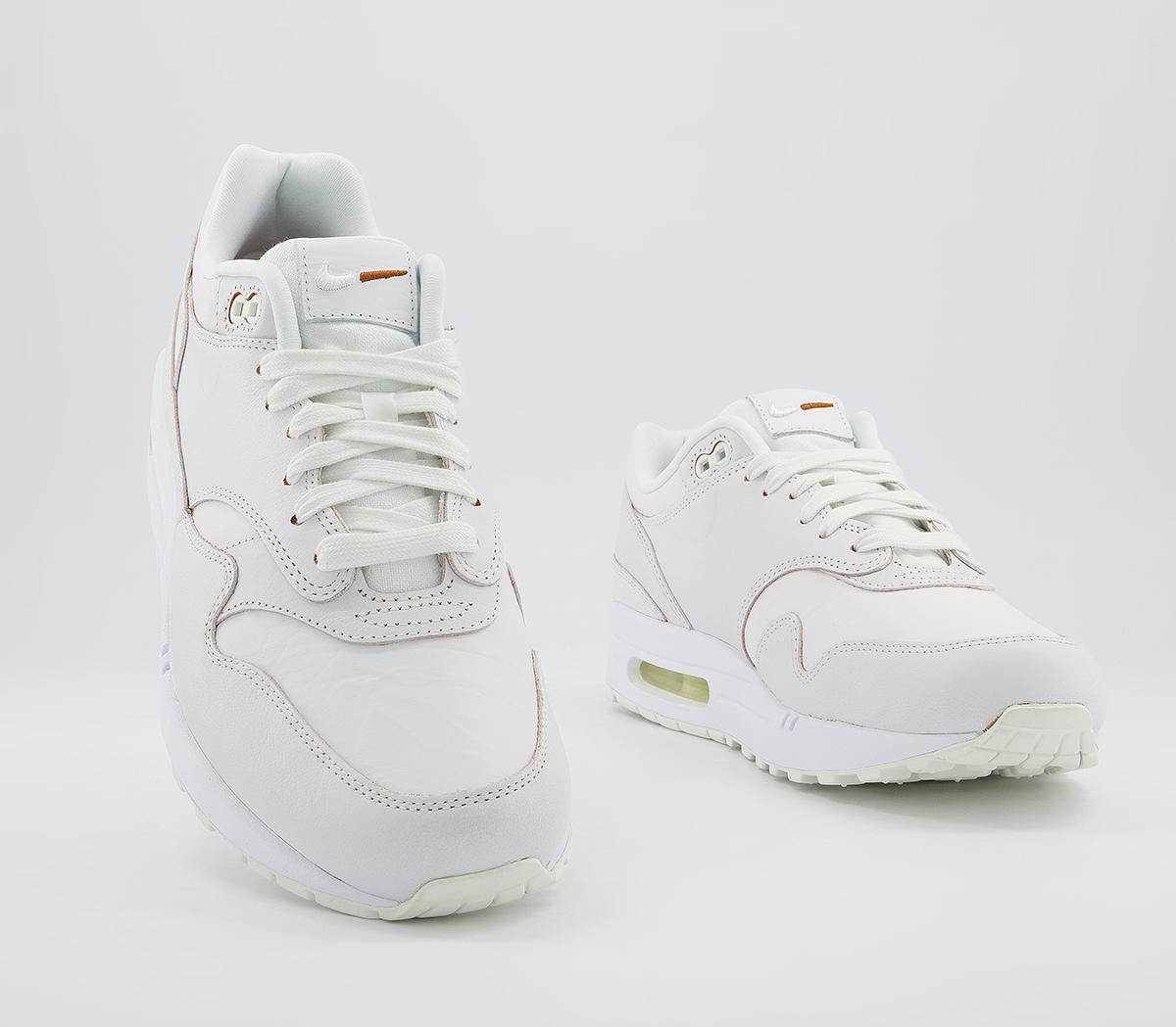 air max 1 trainers hh summit white white sail tawny