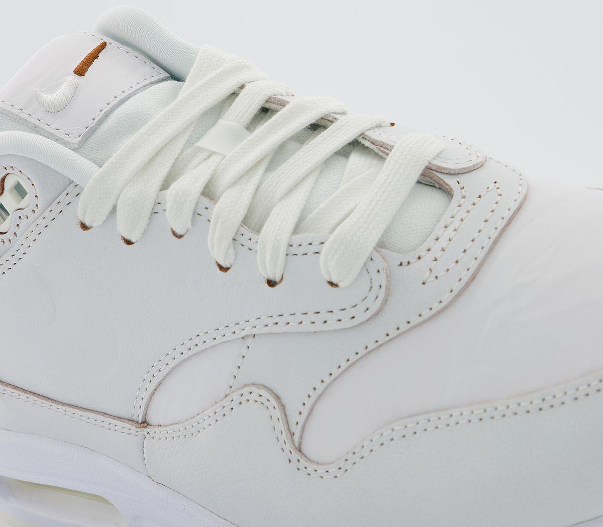air max 1 trainers hh summit white white sail tawny