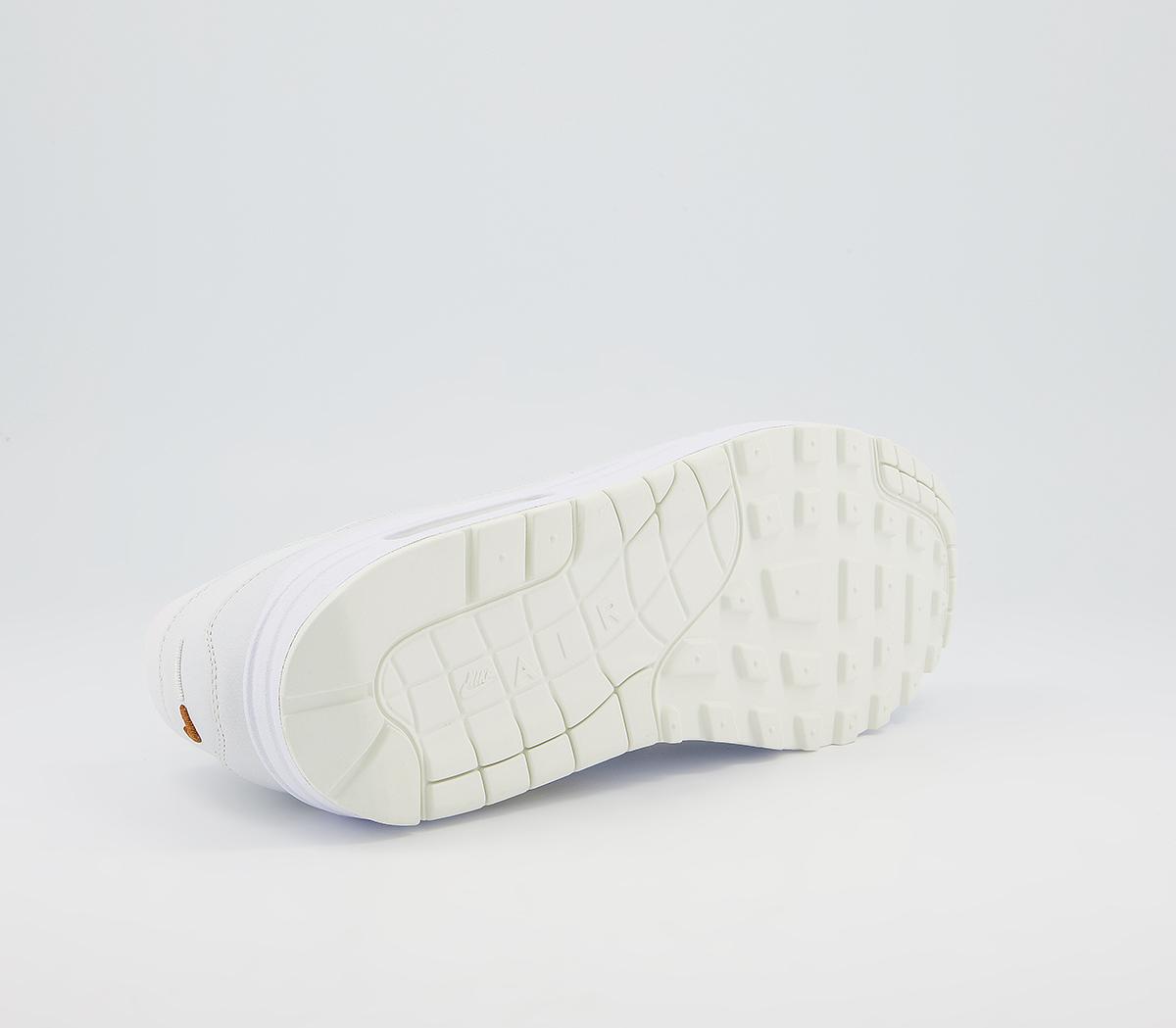 air max 1 trainers hh summit white white sail tawny