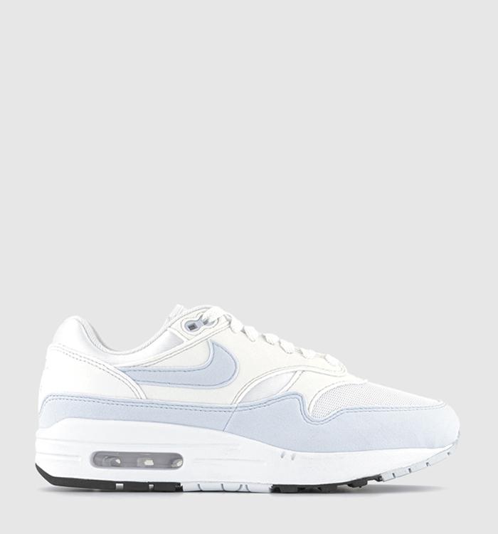 White nike trainers store clear sole