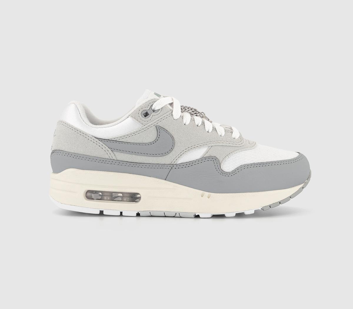 Nike grey and white trainers best sale