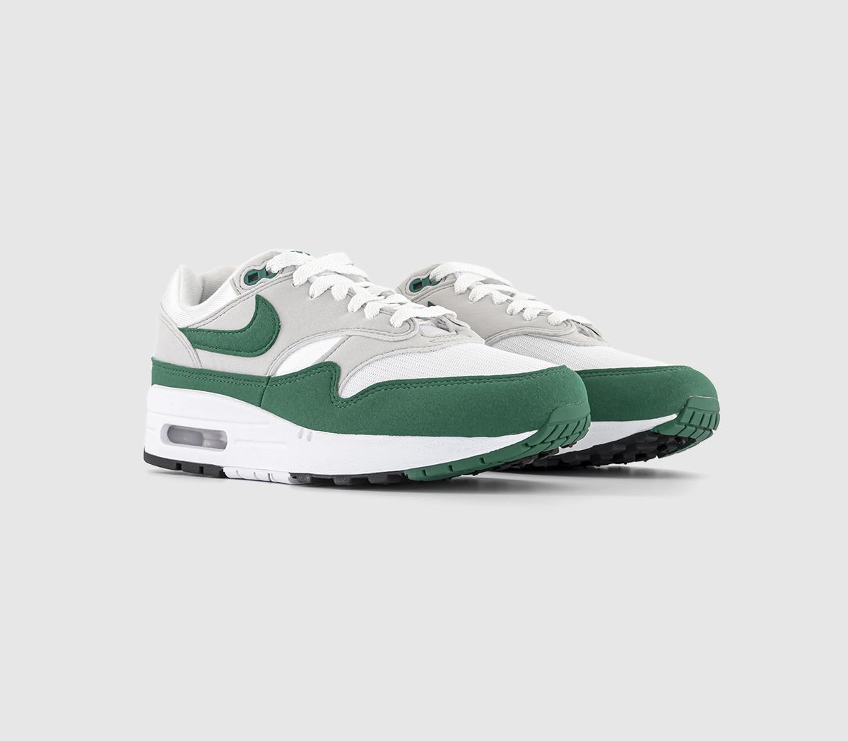 NikeAir Max 1 TrainersNeutral Grey Malachite White Black