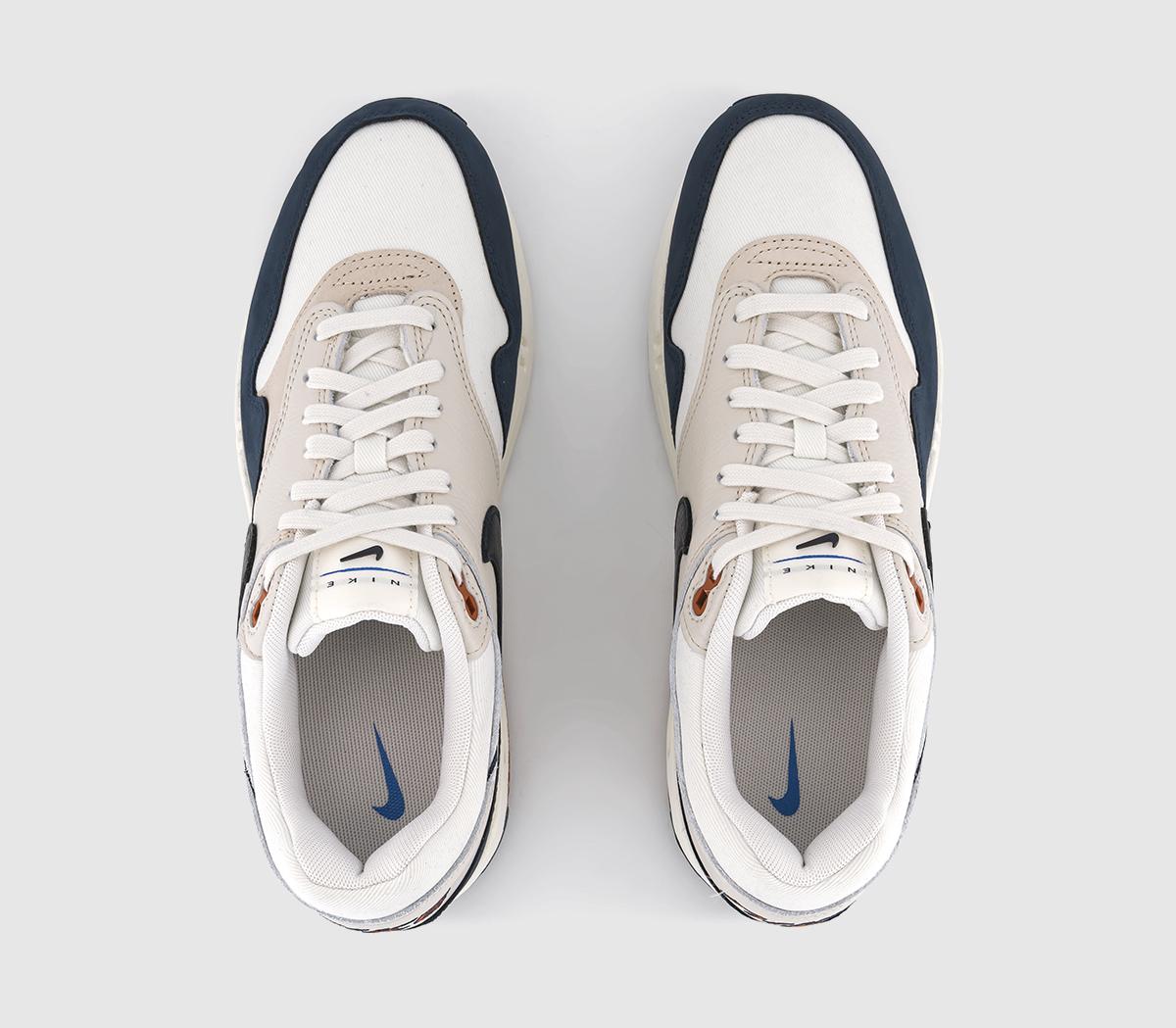 NikeAir Max 1 TrainersLight Orewood Brown Sail Obsidian