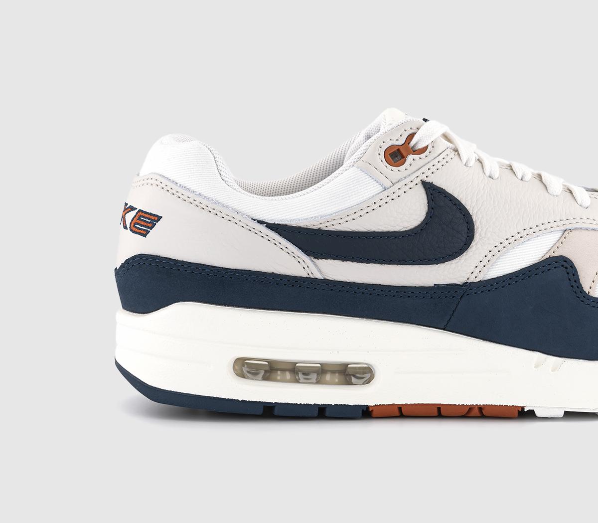 NikeAir Max 1 TrainersLight Orewood Brown Sail Obsidian
