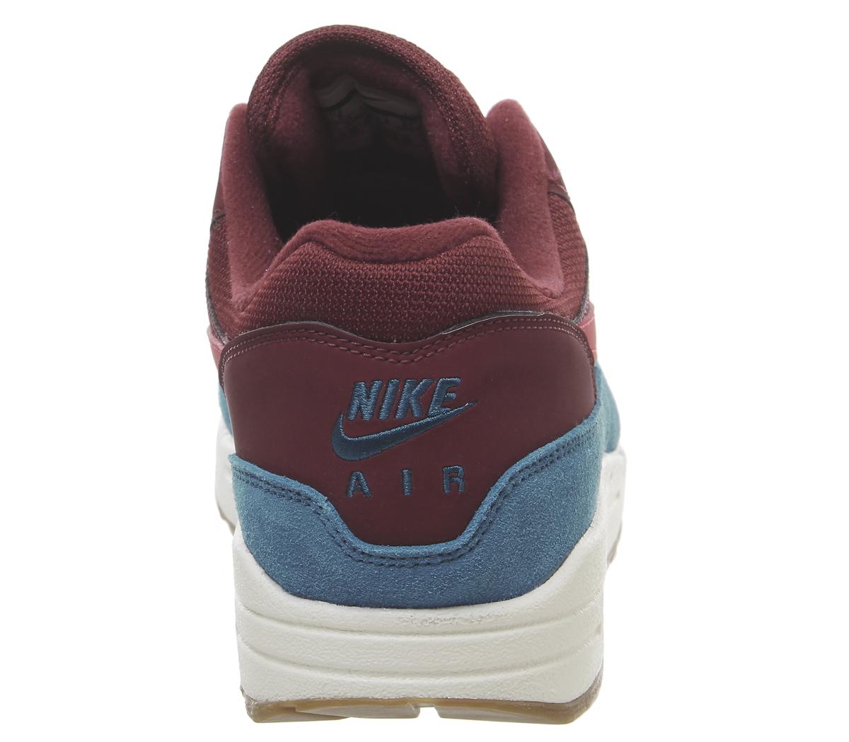 brown nike air max burgundy teal