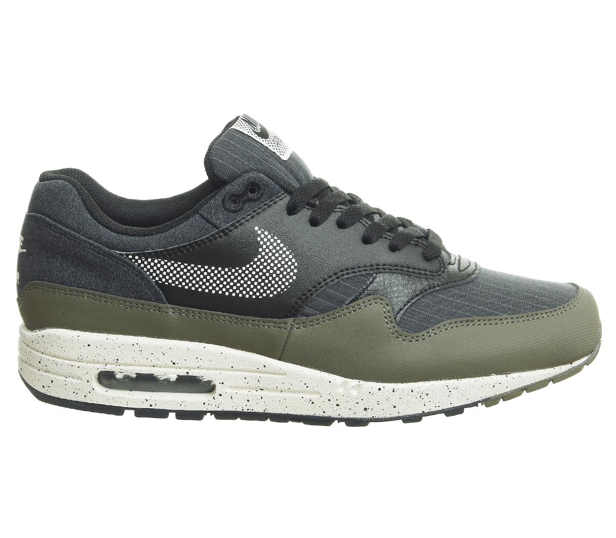 NikeAir Max 1Medium Olive Light Cream Black Anthracite