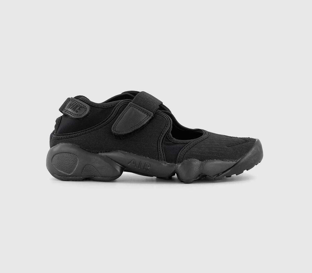 Nike Air Rift Trainers Black Cool Grey - Women's | King's Cross