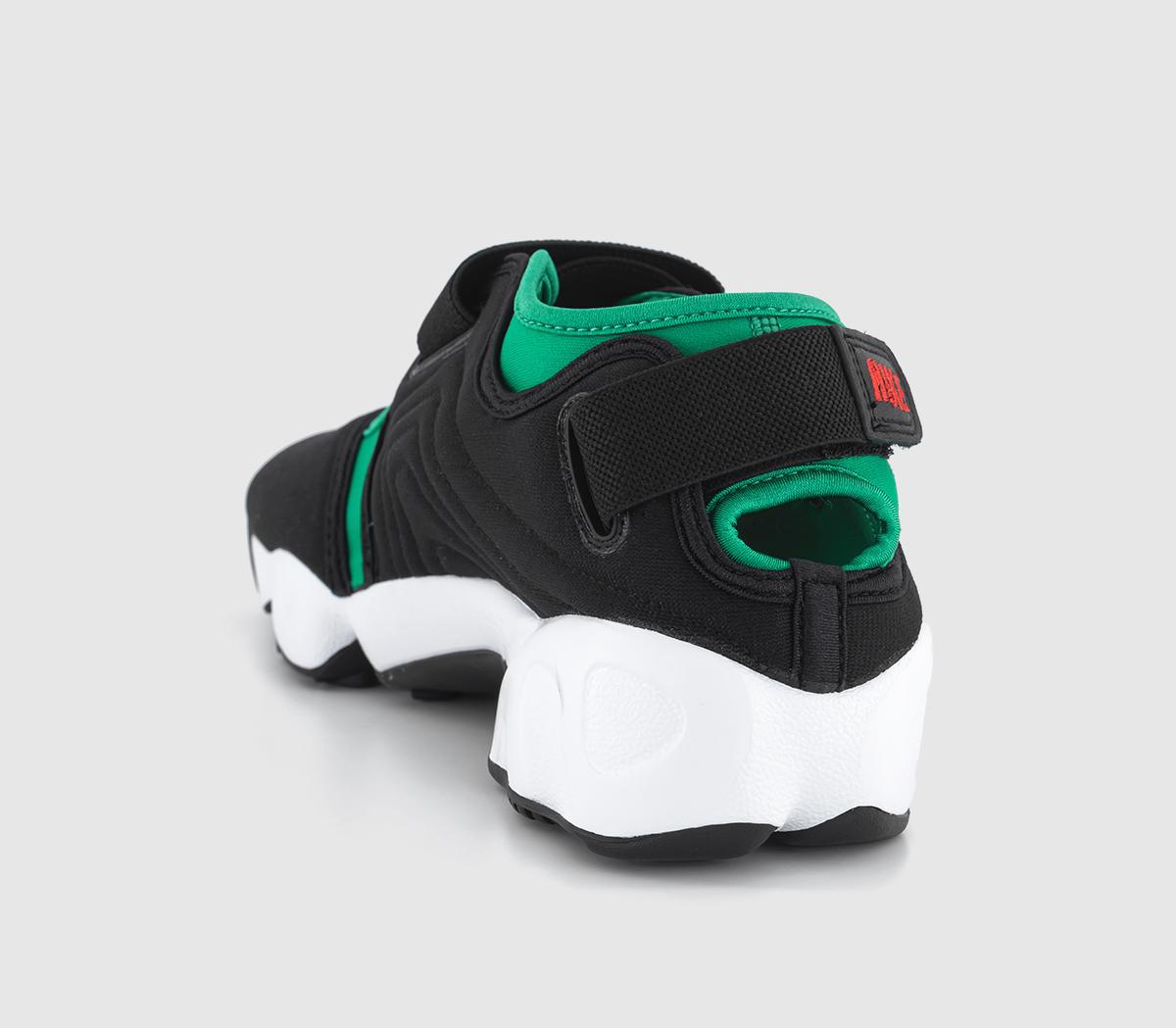 NikeNike Air Rift Trainers Black University Red Stadium Green