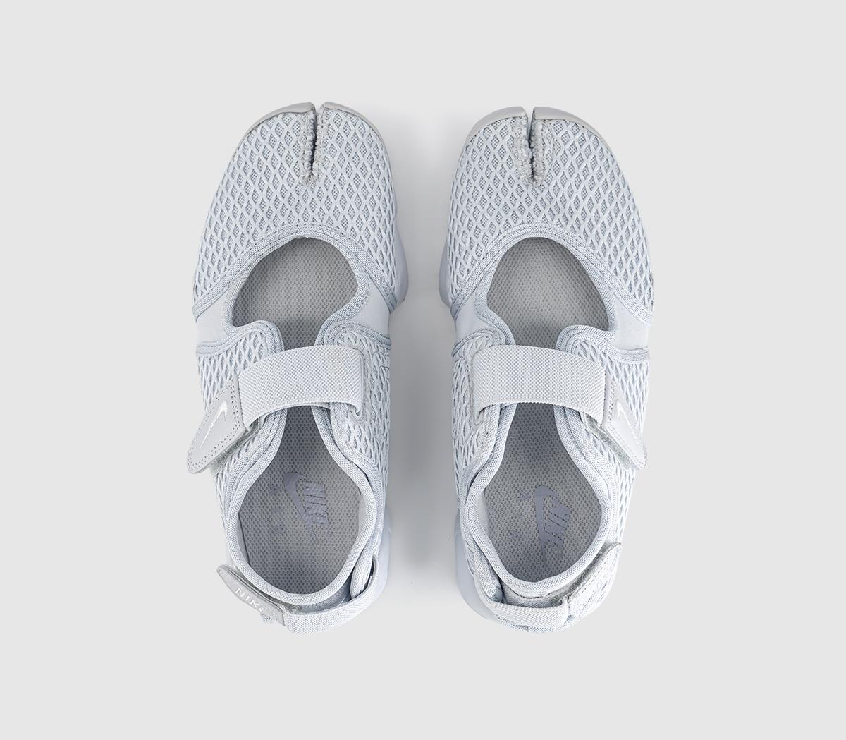 NikeAir Rift TrainersPure Platinum Pure Platinum Wolf Grey