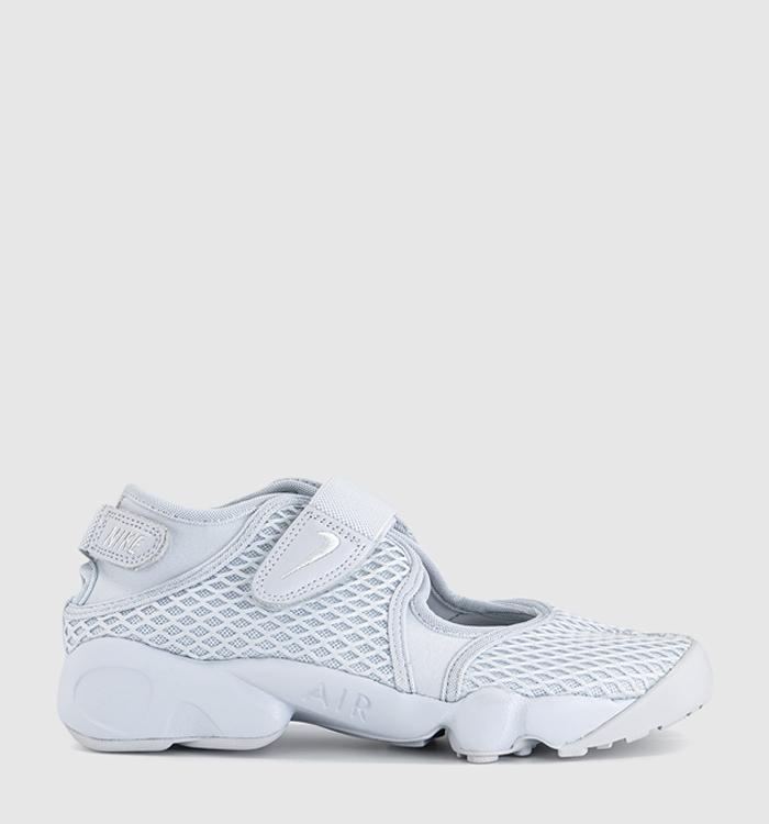 Nike Air Rift Trainers Pure Platinum Pure Platinum Wolf Grey