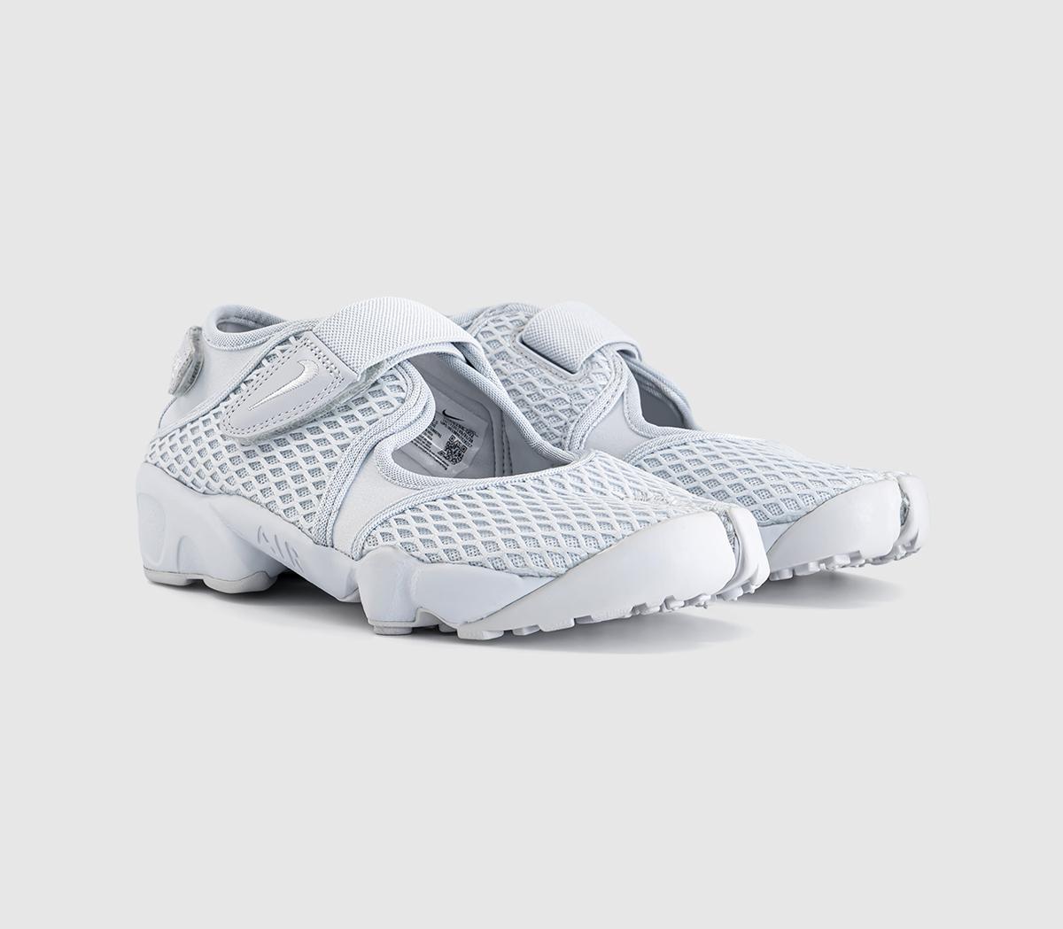 NikeAir Rift TrainersPure Platinum Pure Platinum Wolf Grey
