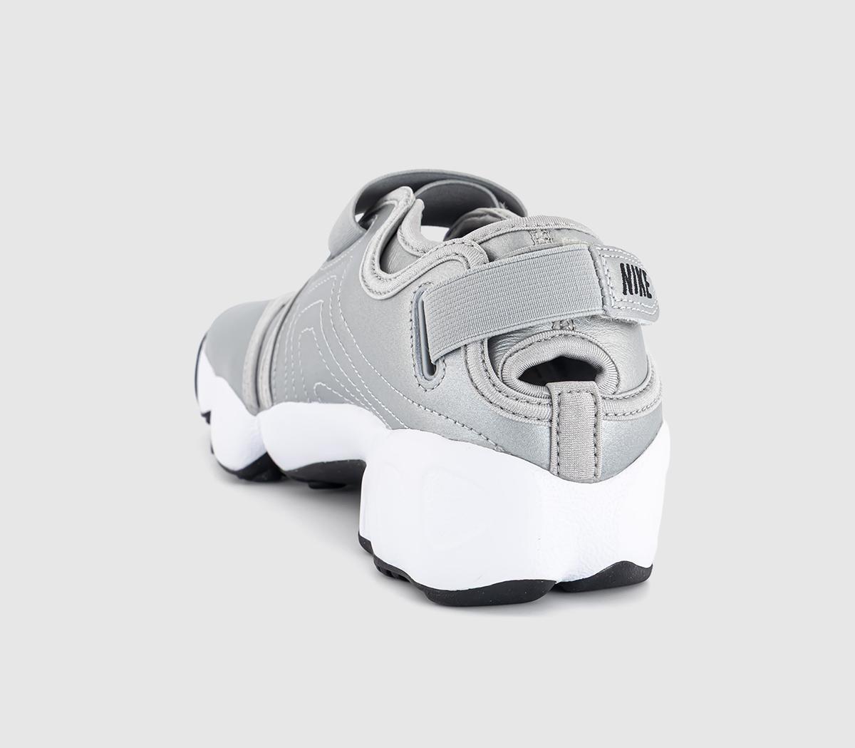NikeAir Rift Trainers NikeAir Rift TrainersMetallic Silver Sail Black