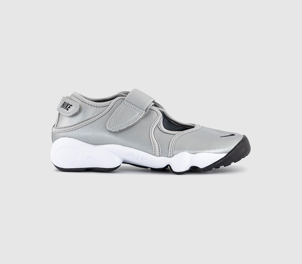NikeAir Rift Trainers NikeAir Rift TrainersMetallic Silver Sail Black