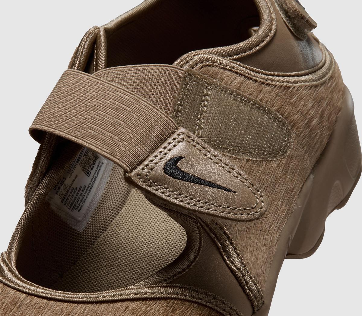 NikeAir Rift TrainersPony Dark Driftwood Black
